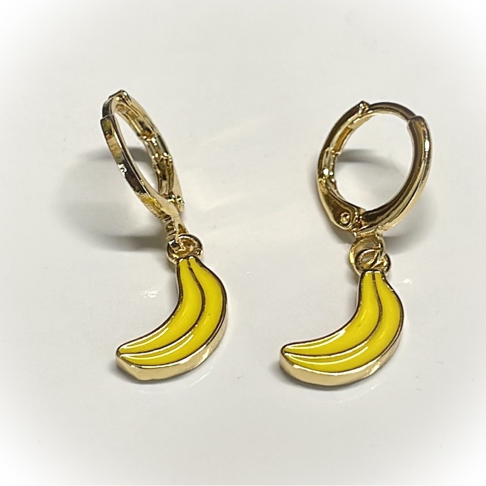 💕Super cute Banana Fashion Earrings Novelty Gifts💕